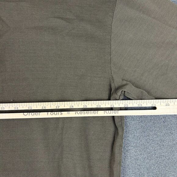 Nike Golf Polo Mens Size Large Tiger Woods Collection Brown Dri Fit Collared - Picture 5 of 8